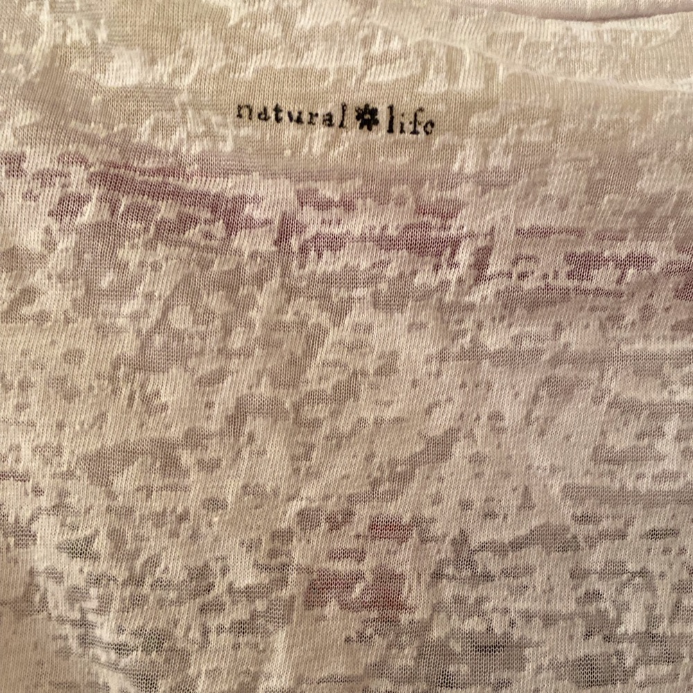 Natural Life Sheer T-Shirt XL - Picture 3 of 6